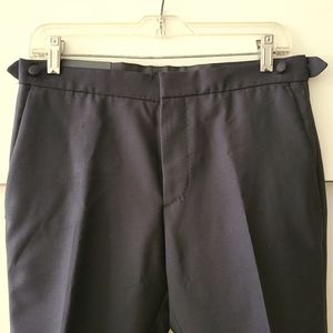 Banana Republic Italian wool 28 slim tuxedo pants